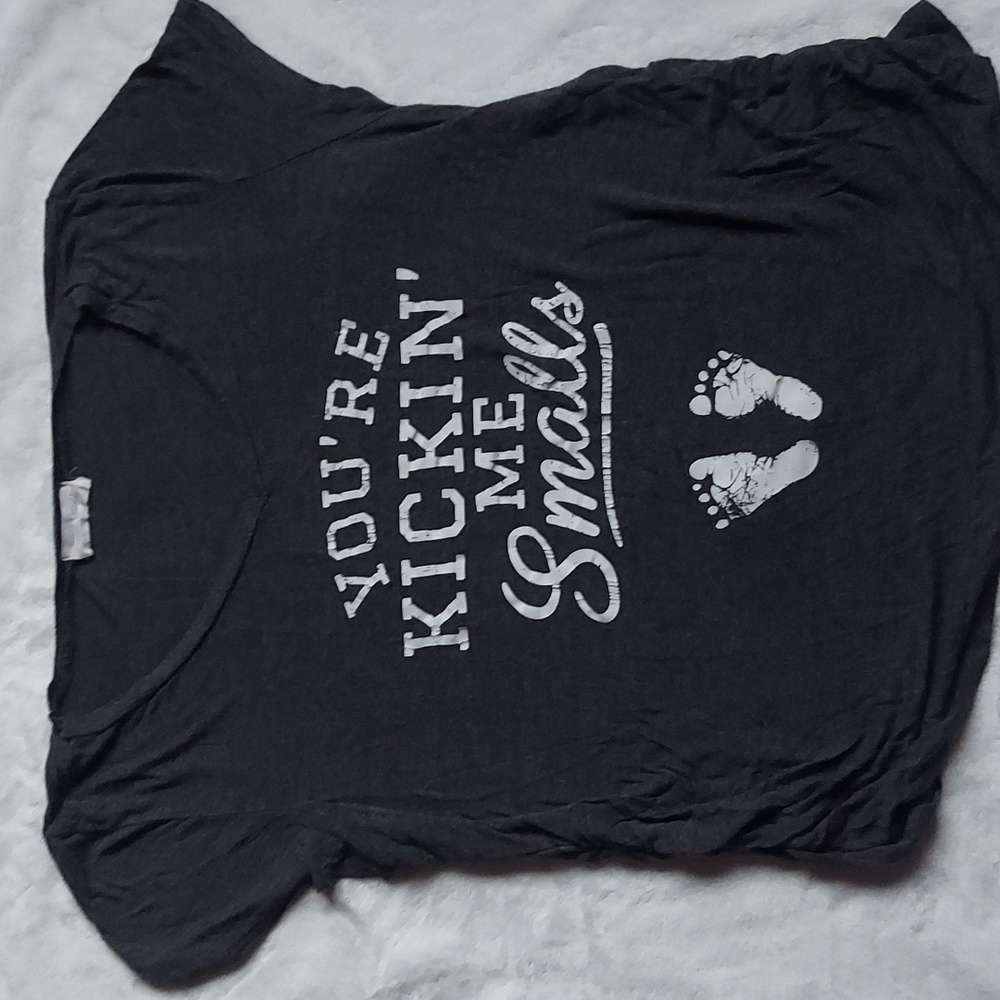 French Pastery Size Large Materntiy shirt